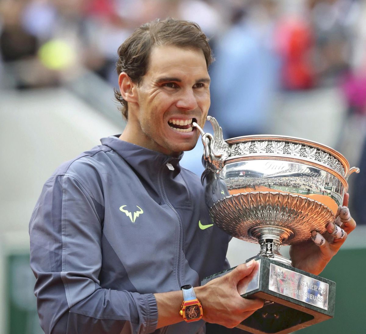 Rafael Nadal eddig tizennégyszer nyerte meg a Roland Garrost