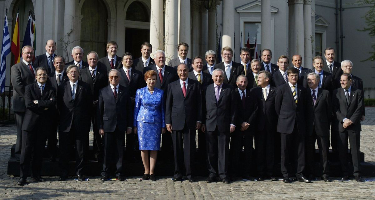EU Enlargement Ceremony - Gathering Of EU Leaders