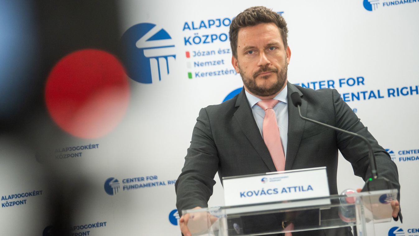Kovács Attila, az Alapjogokért Központ európai uniós kutatási igazgatója
