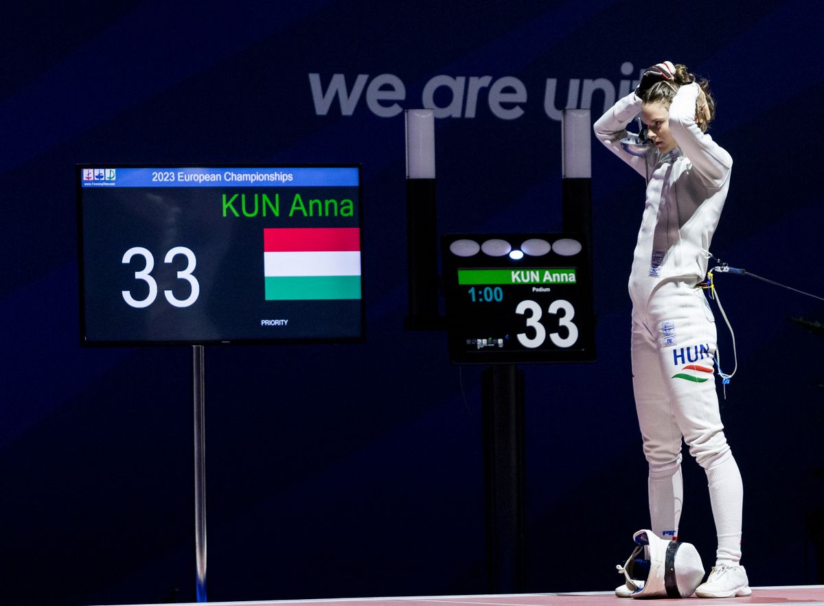European Games - Fencing Kun Anna dopping vívás szex Ysaora Thibus