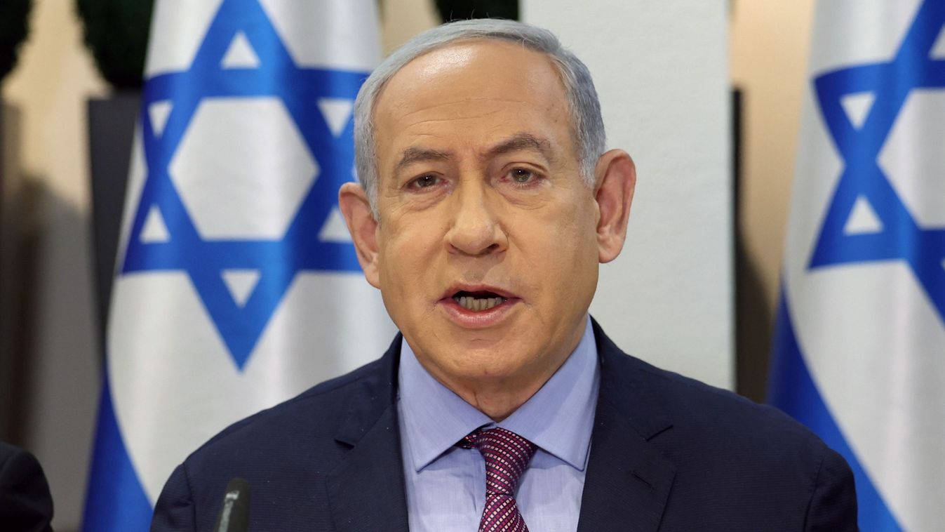 Benjámin Netanjahu izraeli miniszterelnök 