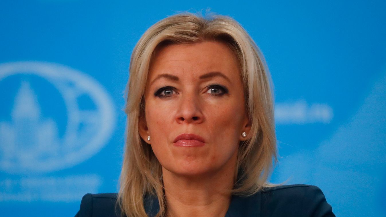 Marija Zaharova orosz külügyi szóvivő 