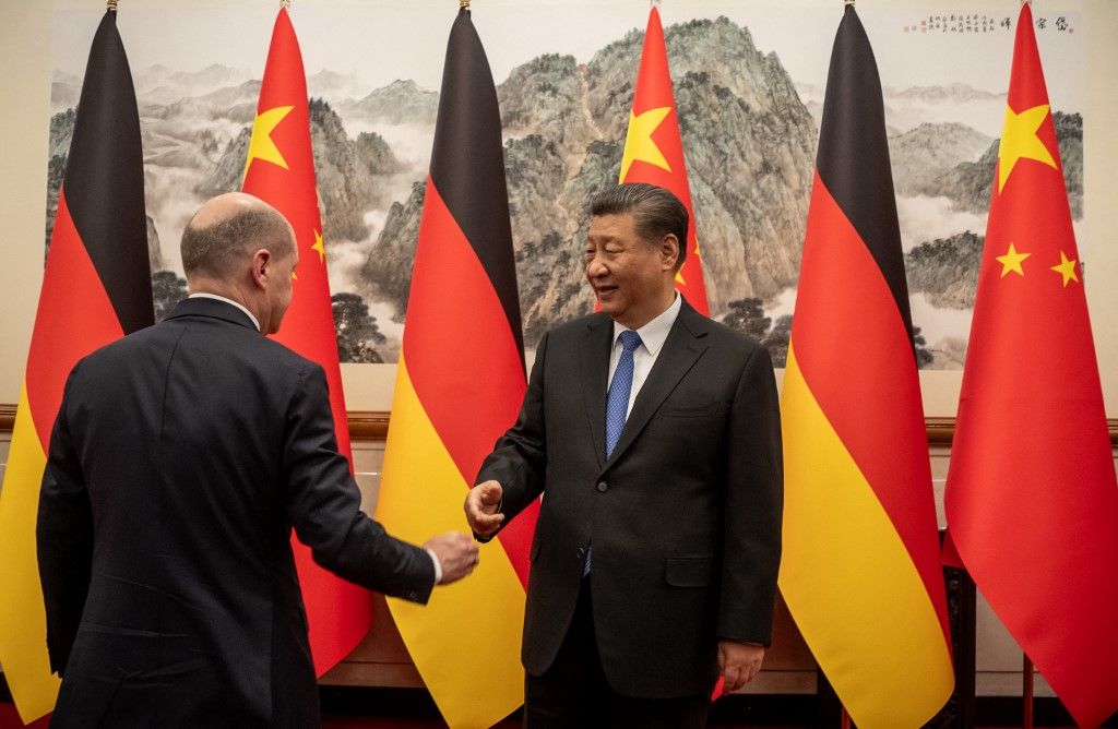 Chancellor Scholz in China