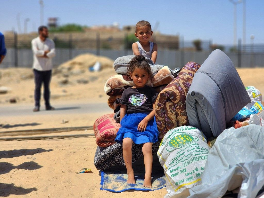 Palestinians are displaced once again in Rafah