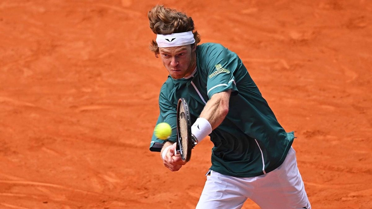 Andrej Rubljov Carlos Alcaraz tenisz Madrid ATP 1000 ( Rafael Nadal )