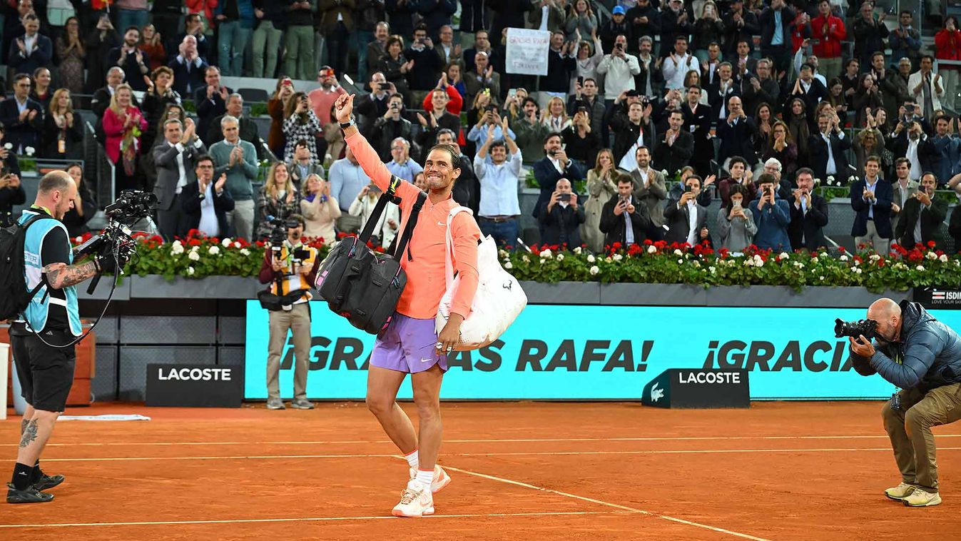 Rafael Nadal Madrid Jirí Lehecka tenisz ATP 1000 búcsú