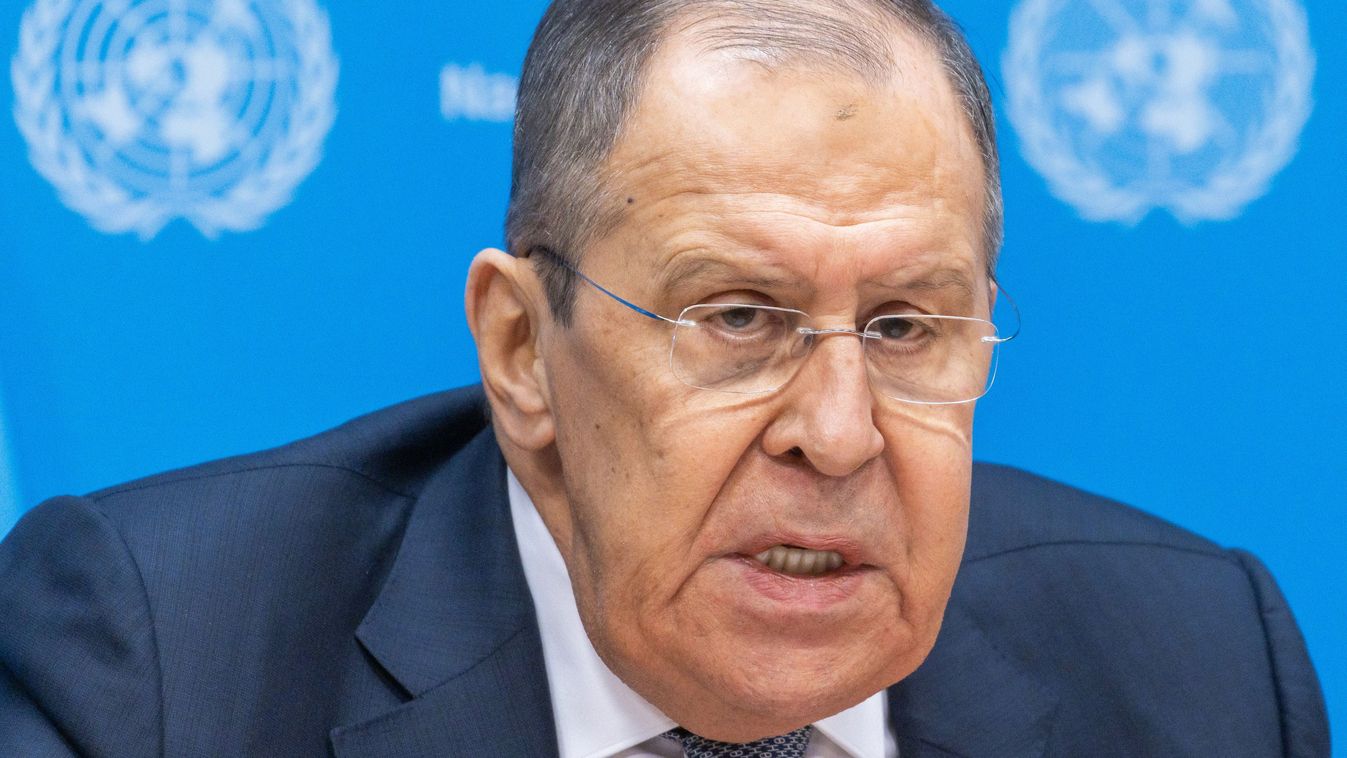 Szergej Lavrov orosz külügyminiszter 