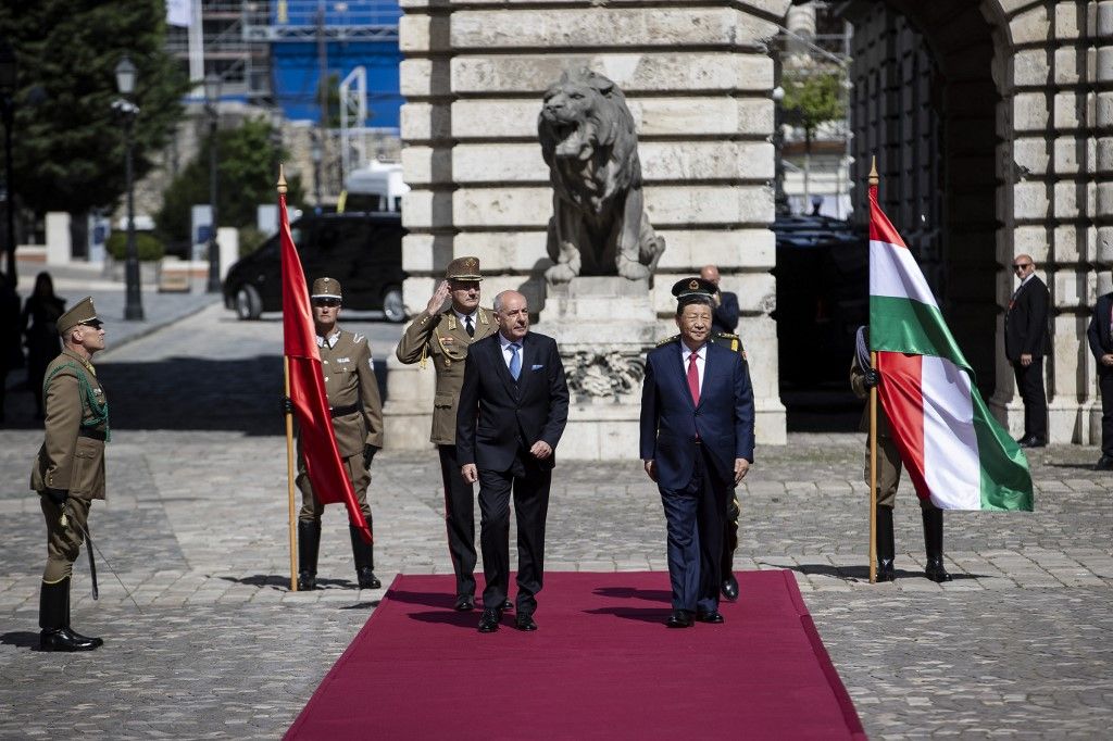Chinese President Xi Jinping in Budapest