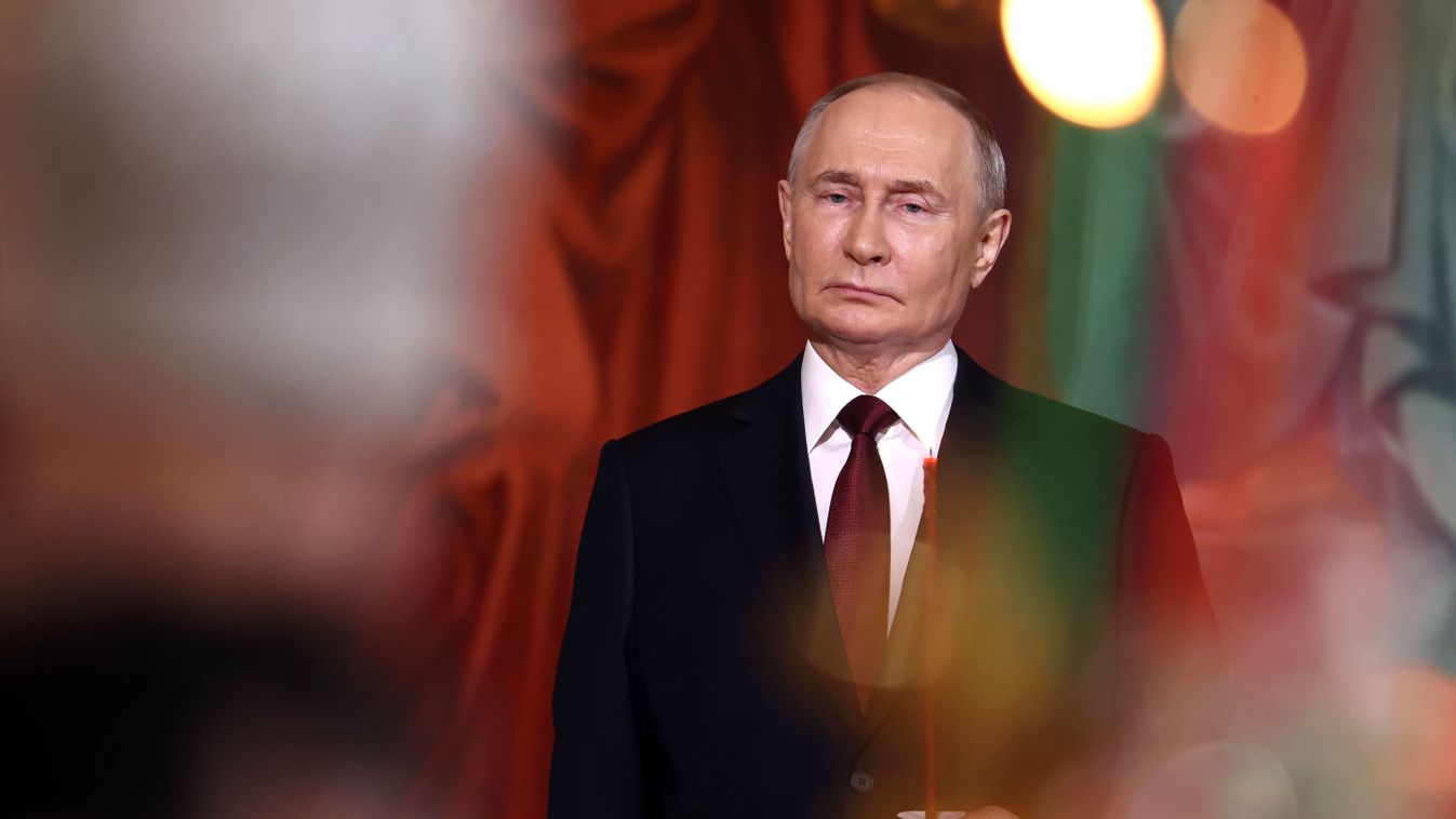 Vlagyimir Putyin orosz államfő 