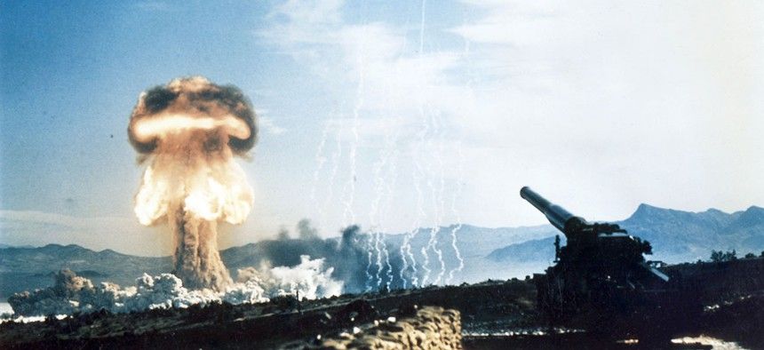 Elképesztő pusztítást okozna egy ilyen konfliktus (Fotó: National Nuclear Security Administration)