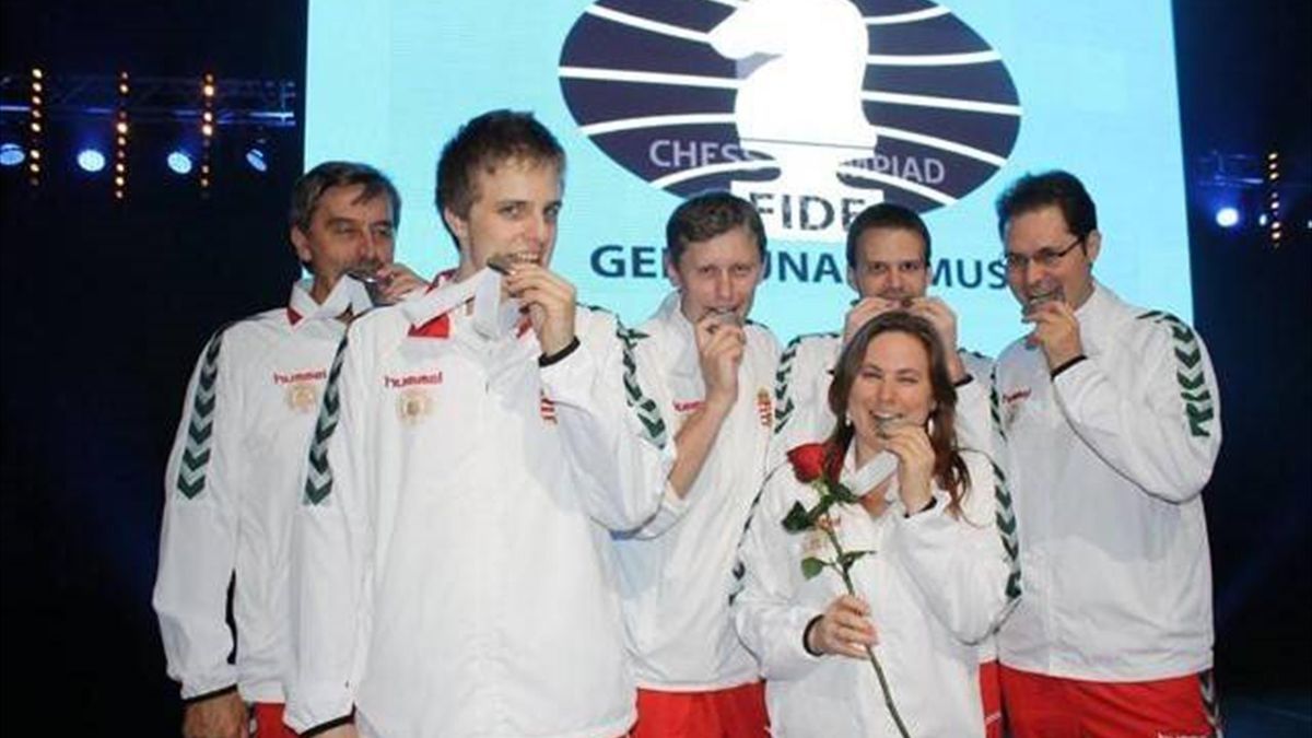 magyar sakkcsapat, 2014 sakkolimpia, Lékó Péter, Polgár Judit, Almási Zoltán, Balogh Csaba