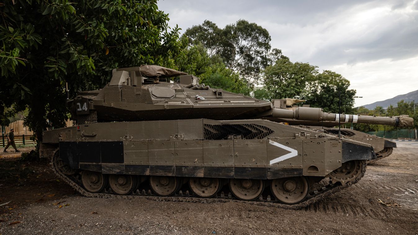 Izraeli Merkava tankot pusztított el az egyiptomi hadsereg + videó