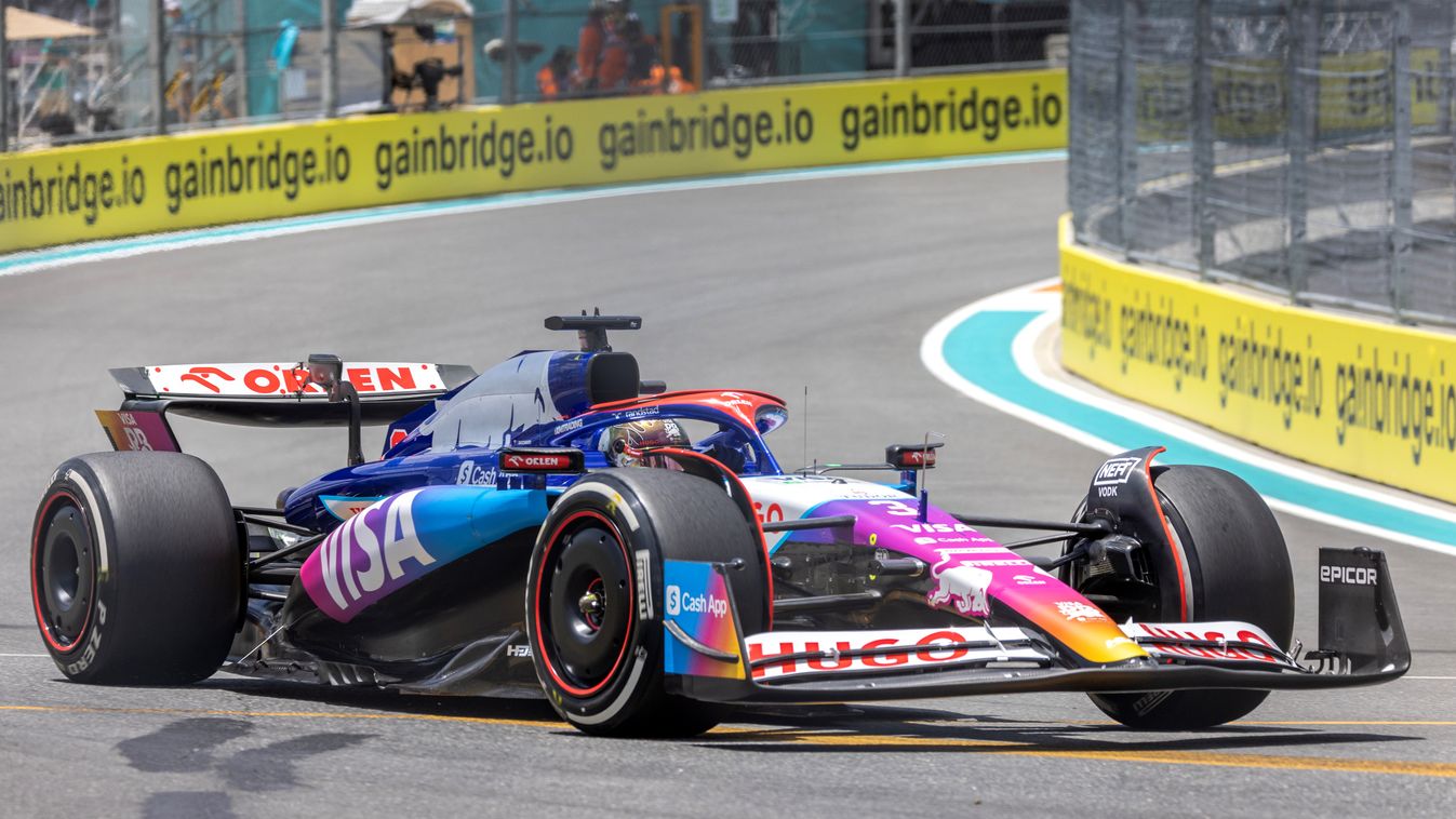 Daniel Ricciardo számára eddig remekül alakul a miami versenyhétvége
