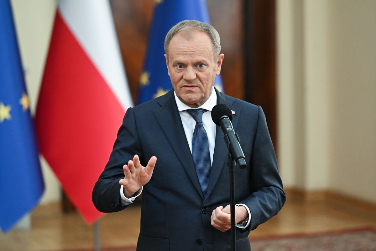 Donald Tusk lengyel miniszterelnök 
