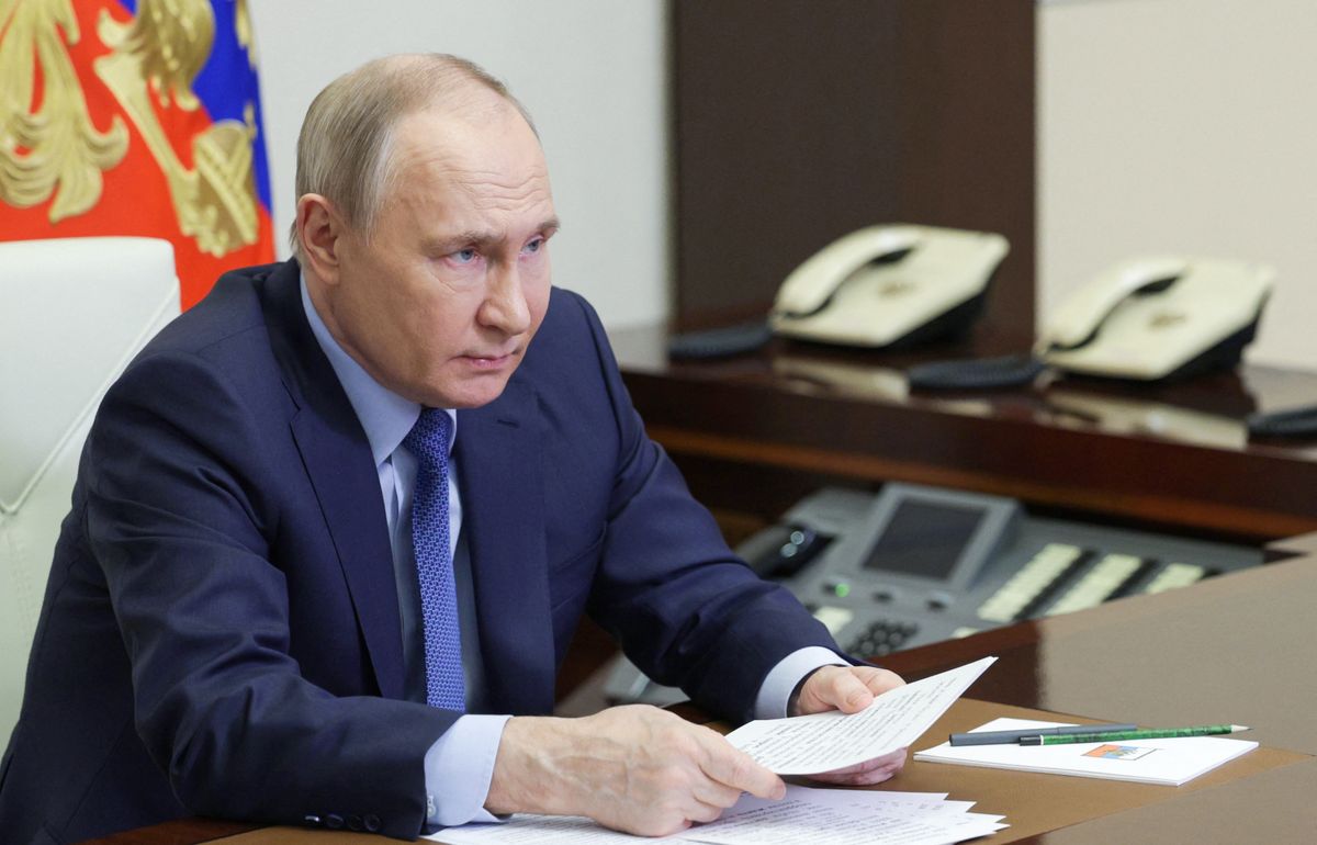 Vlagyimir Putyin orosz elnök többször világossá tette, hogy mely esetekben vetne be nukleáris fegyvereket (Fotó: AFP/GAVRIIL GRIGOROV)