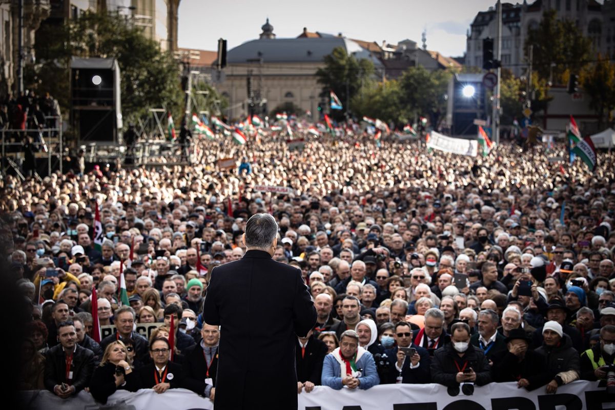 Orbán Viktor, békemenet
