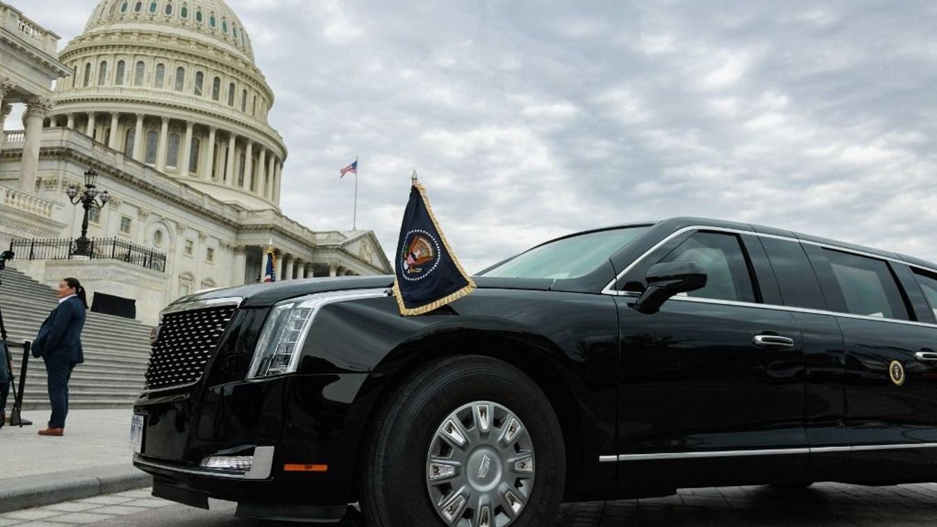 President Biden's Armored Car At Capitol