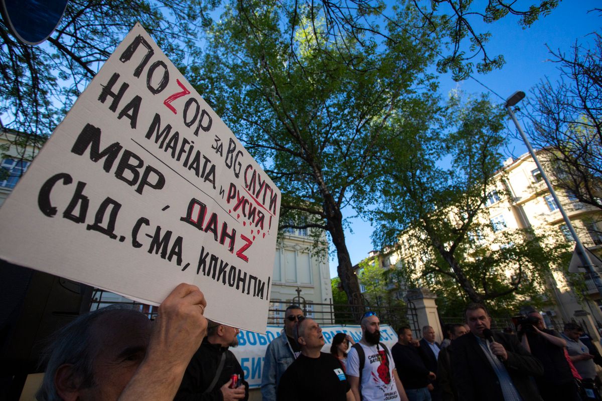 Protest In Sofia