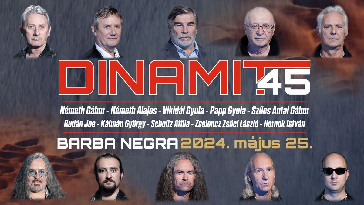Dinamit 45 – A teljes csapat színpadra áll