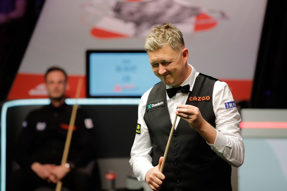 Kyren Wilson David Gilbert sznúker világbajnokság poén lóg a slicc