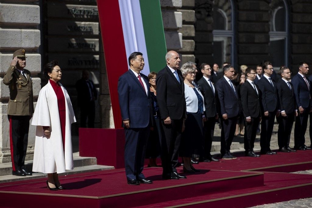 Chinese President Xi Jinping in Budapest