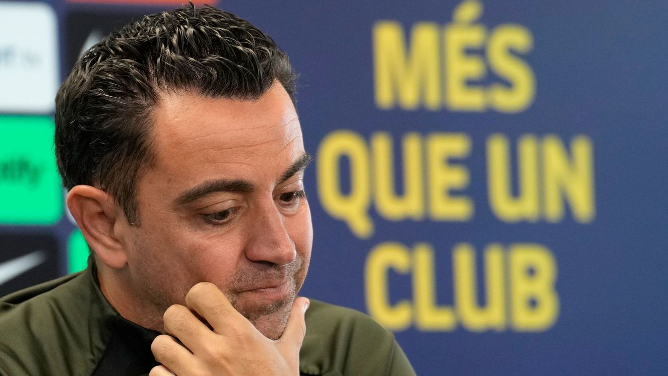 A Barcelona vezetőedzője, Xavi változtatna a csapatán