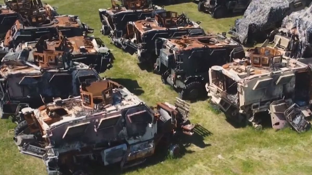 Ukrán vashulladék lett az amerikai hadifelszerelésből