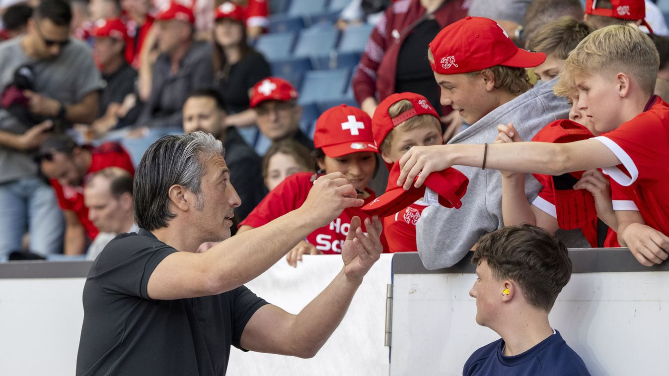 Soccer international friendly - Switzerland vs Estonia