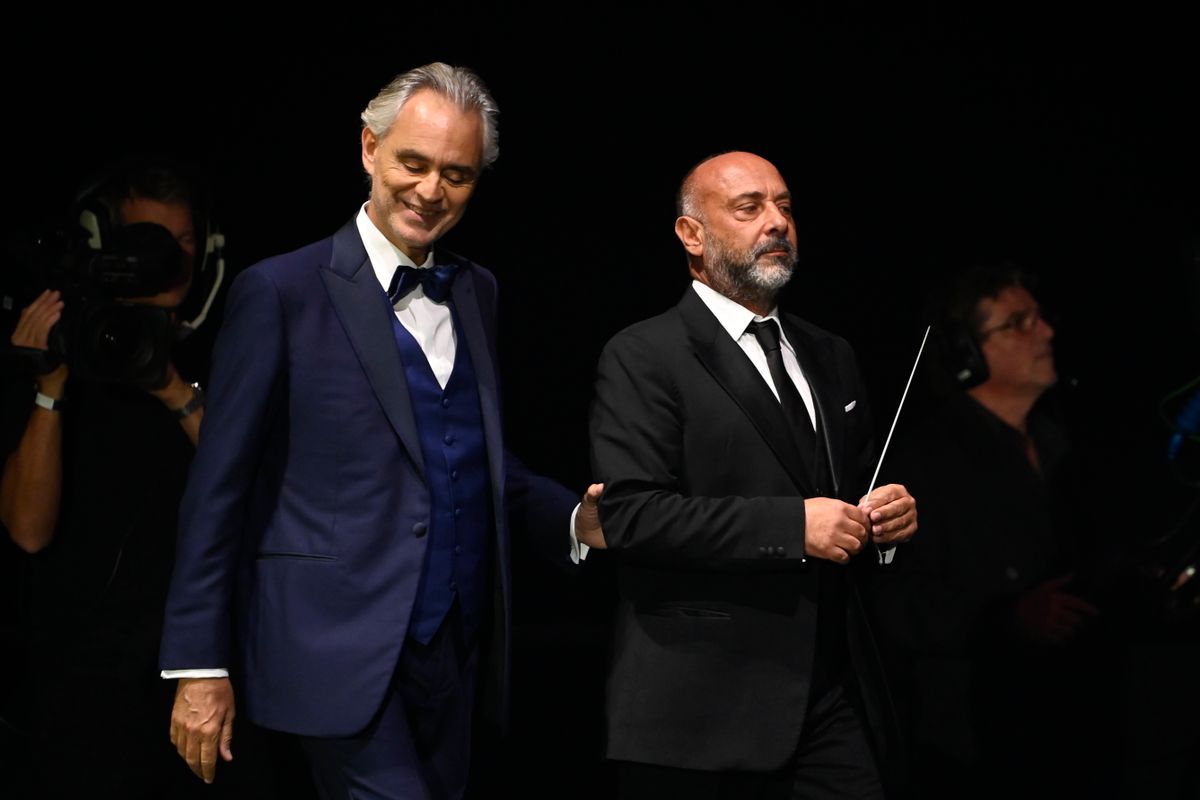 Andrea Bocelli énekes