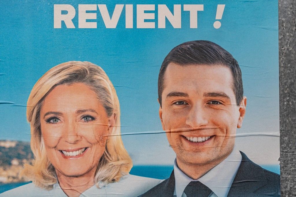 FRANCE-CAMPAIGN-POSTER-EUROPEAN-ELECTIONS-ILLUSTRATION