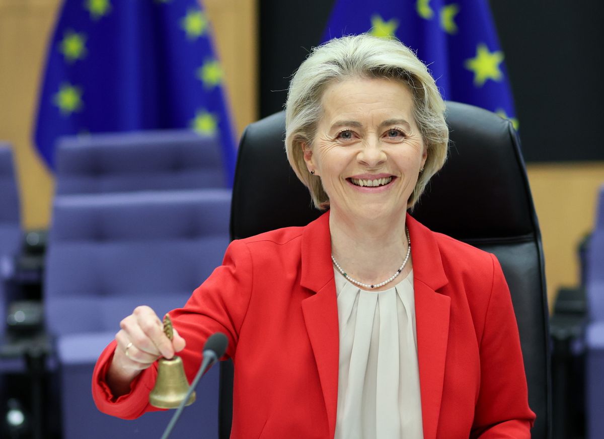 Ursula von der Leyen, az Európai Bizottság (EB) elnöke 