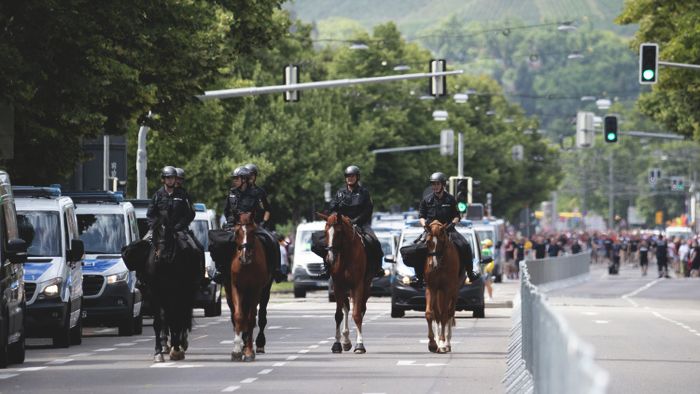 20240619 Németország 
Stuttgart szurkolói vonulás
Fotó: Mirkó István  Magyar Nemzet