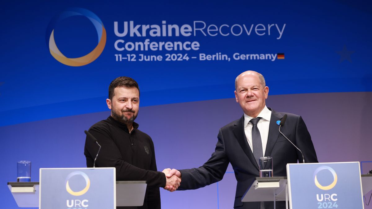 Ukrajna újjáépítésének finanszírozása kapcsán kezdődött konferencia Berlinben