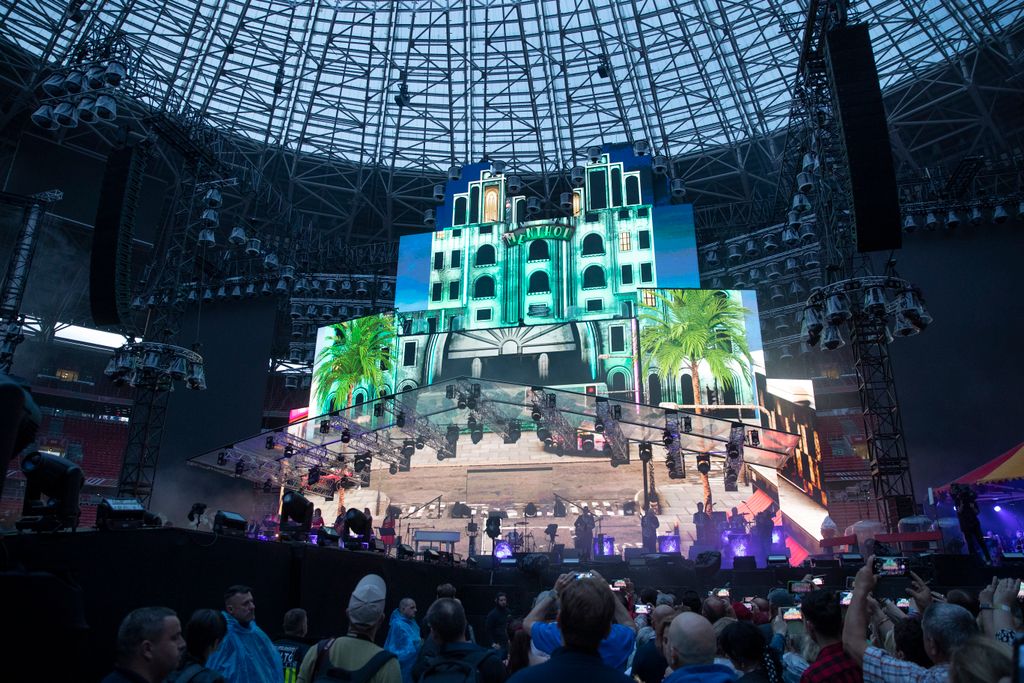 Budapest Puskás stadion Hungária koncert