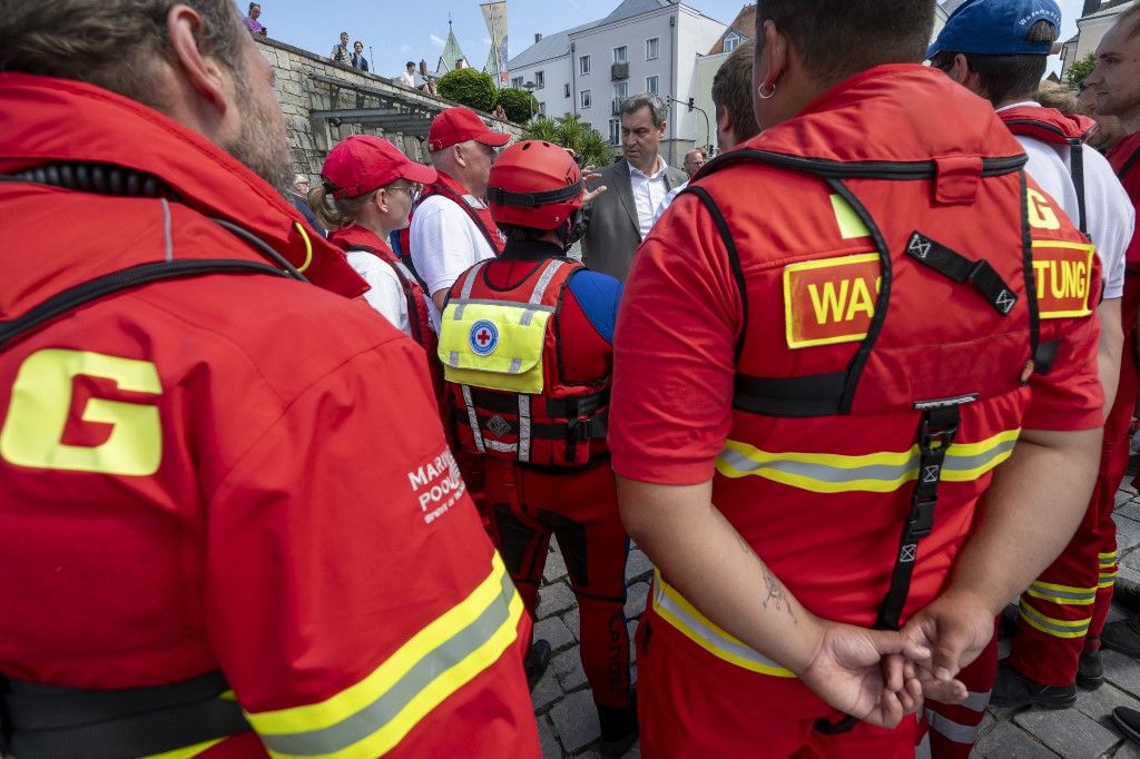 Flood situation in Bavaria - Passau