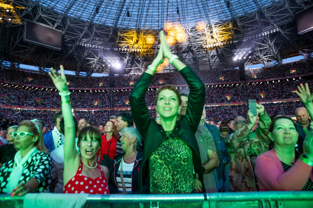 Budapest Puskás stadion Hungária koncert