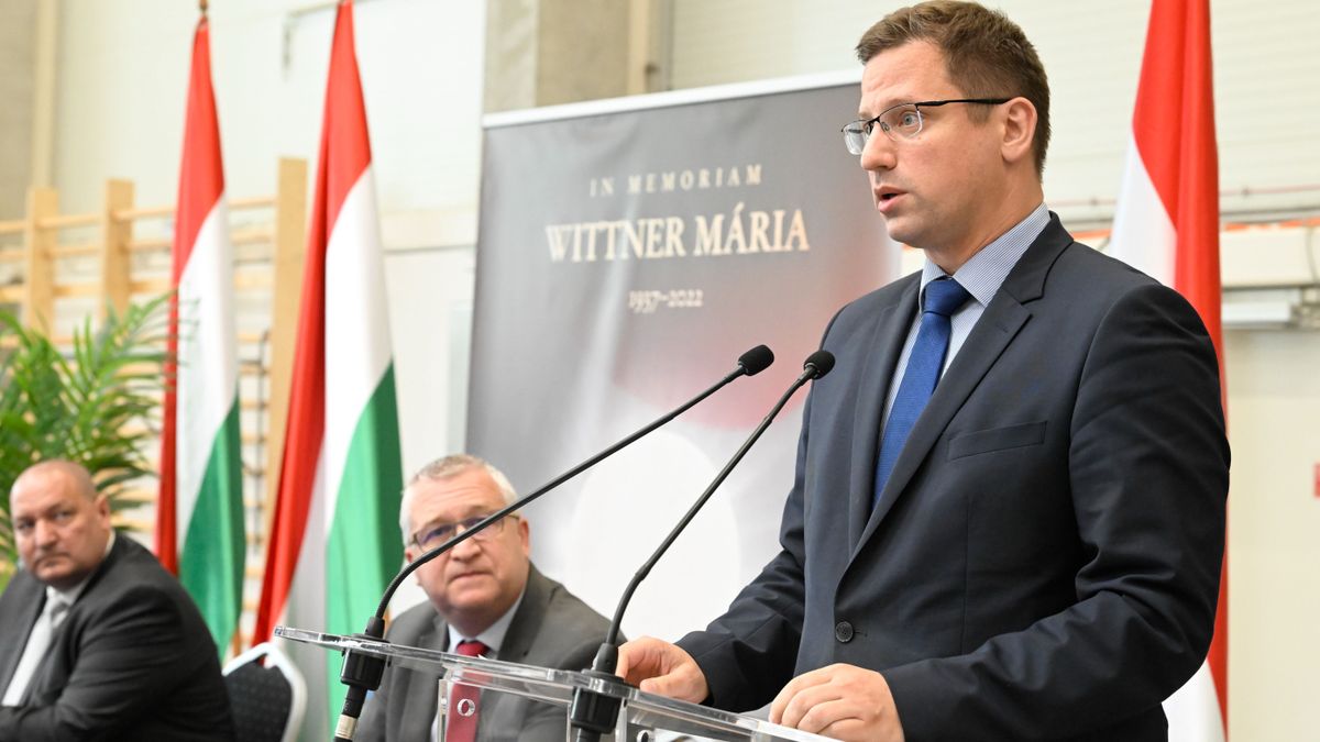 Gulyás Gergely Wittner Mária-emlékkiállítást nyitott meg