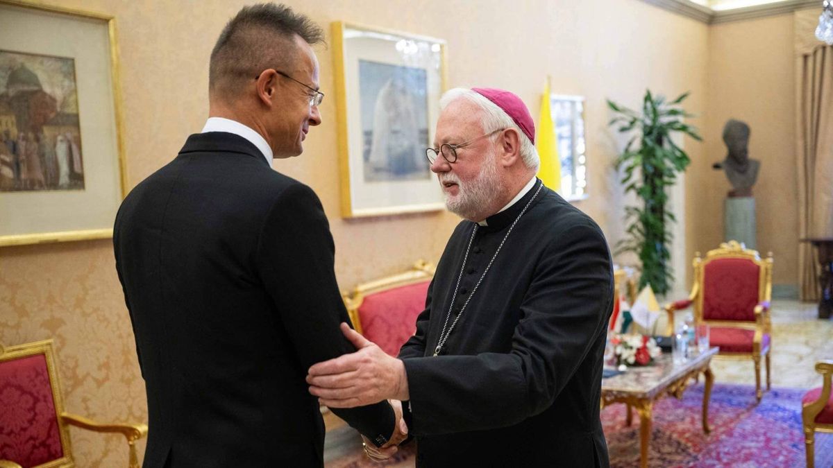A béke érdekében szoros együttműködésre van szükség Magyarország és a Szentszék között