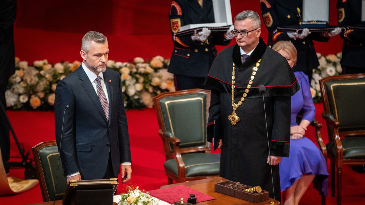 Letette elnöki esküjét Peter Pellegrini, az új szlovák államfő