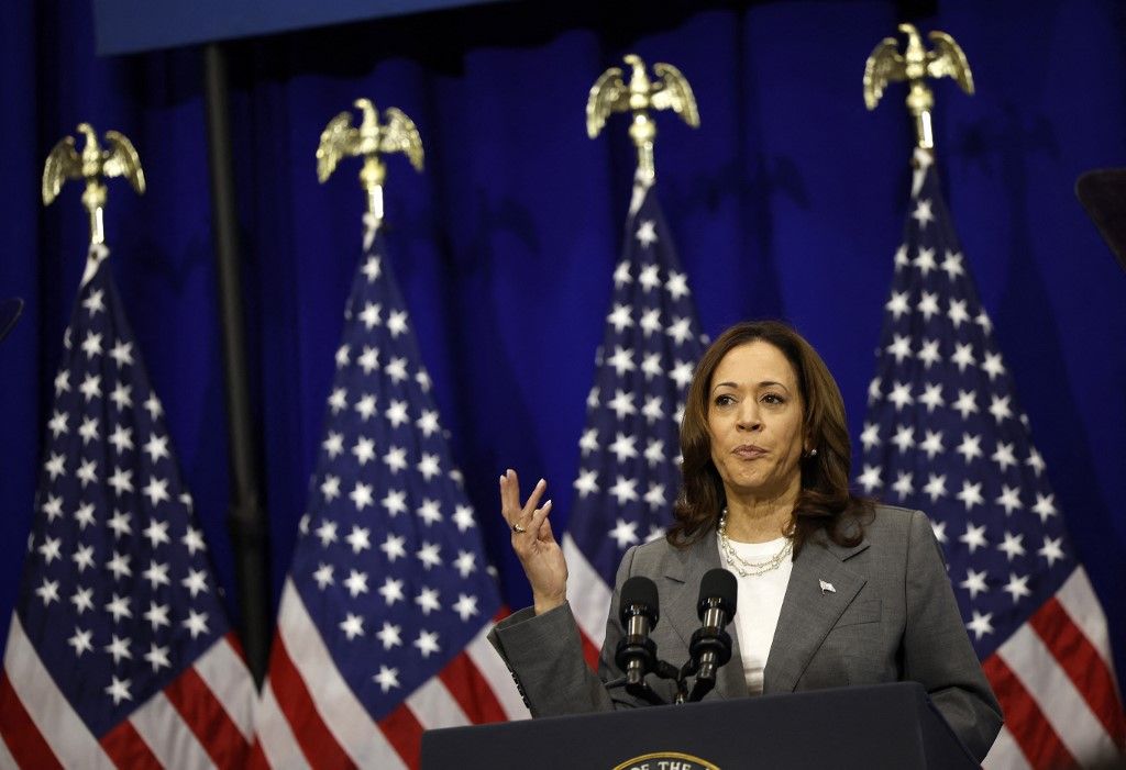 Vice President Harris Holds Campaign Event In Maryland On Anniversary of Roe v. Wade Being Overturned