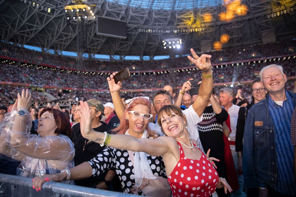 Budapest Puskás stadion Hungária koncert