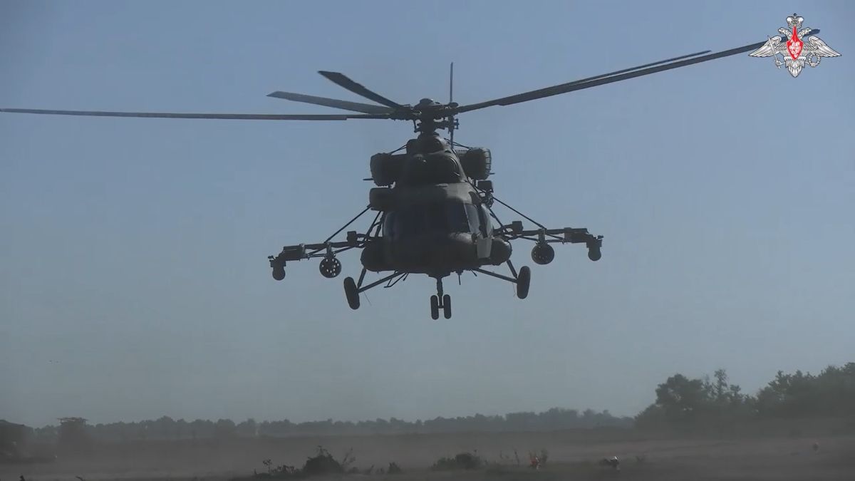 Kegyetlen pusztítást hajtott végre az orosz helikopter legénysége