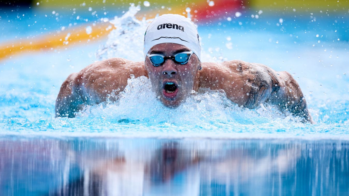 HOLLÓ Balázs Vizes Eb Belgrád úszás olimpiai szint 400 vegyes (hol van Milák Kristóf ? )