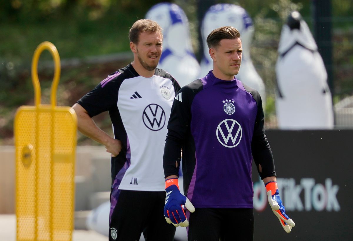 German national soccer team training camp 