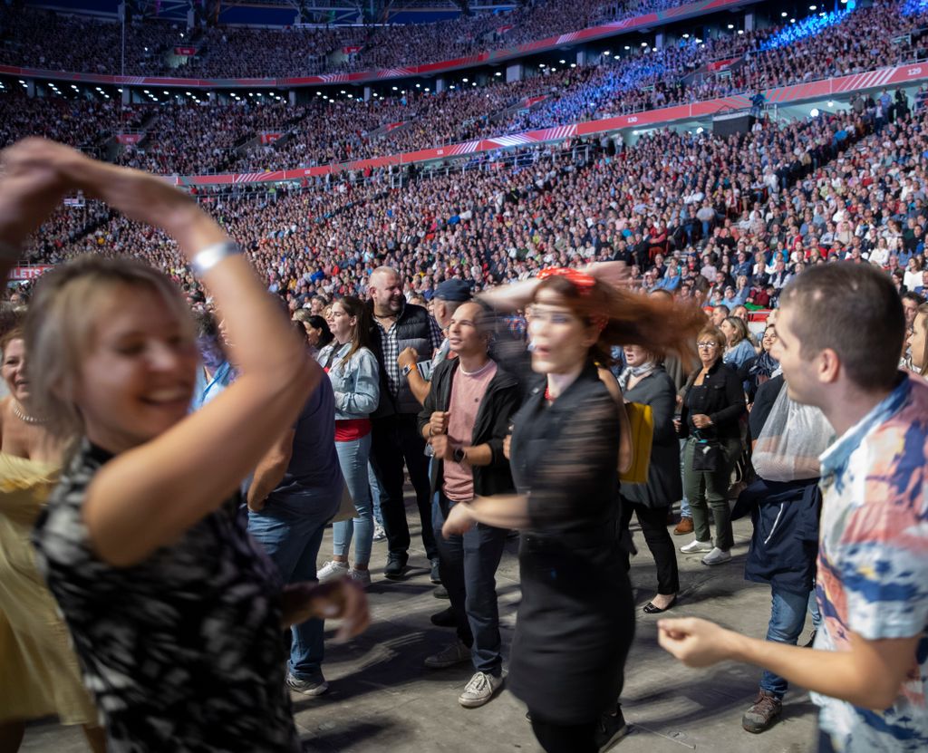 Budapest Puskás stadion Hungária koncert