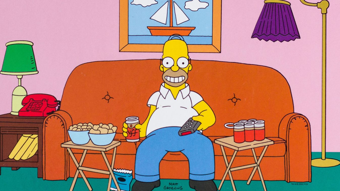 February,2020,,Swansea,uk.,Homer,From,The,Simpsons,Family,On,Coasters