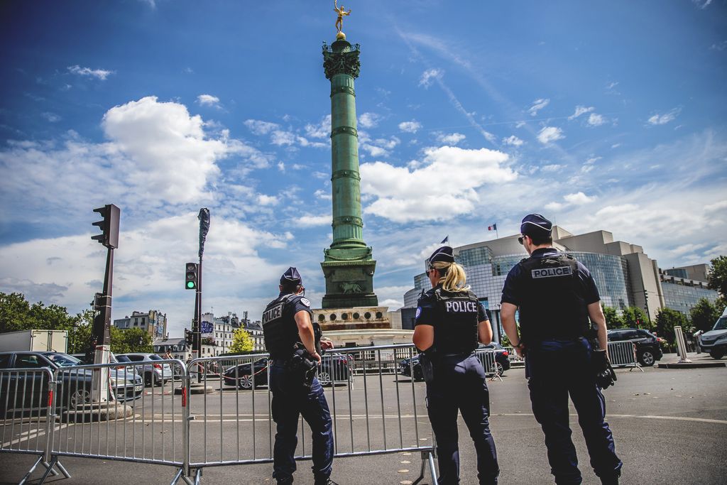 Párizsi életképek az olimpia árnyékában. 
2024.07.25 Párizs, Franciaország
Fotó: Csudai Sándor