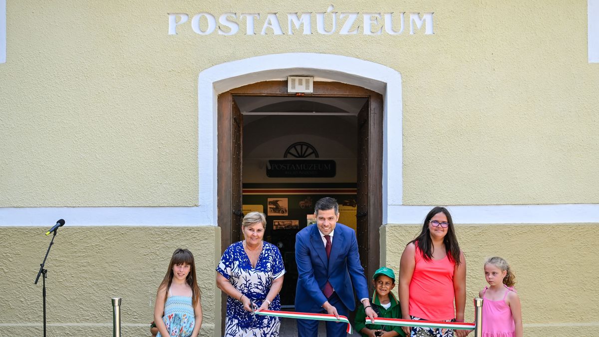 Balatonszemesen is felújították a Postamúzeumot