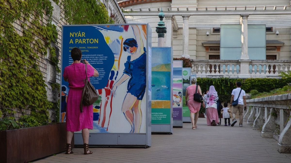 Vízpart és festészet: a magyar festészet legnagyobbjai a Várkert Bazárban