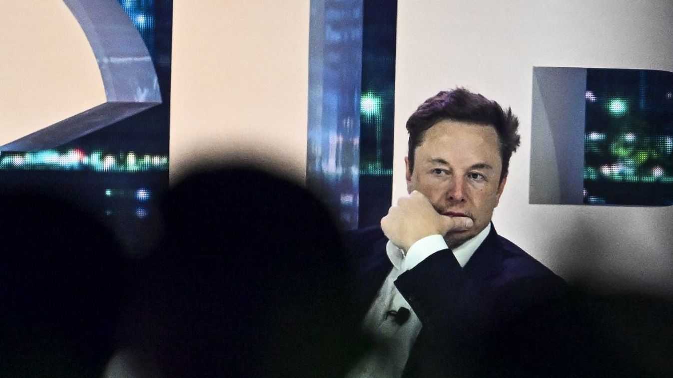 Twitter boss Elon Musk speaks at marketing conference